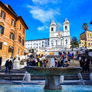 Visita Roma in un giorno - Rome walking tours - Piazza di Spagna (Spanish Steps)