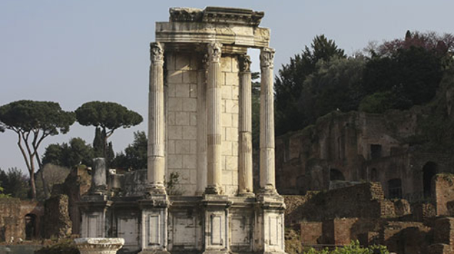 Tempio di Vesta - Dea Romana - temple of vesta